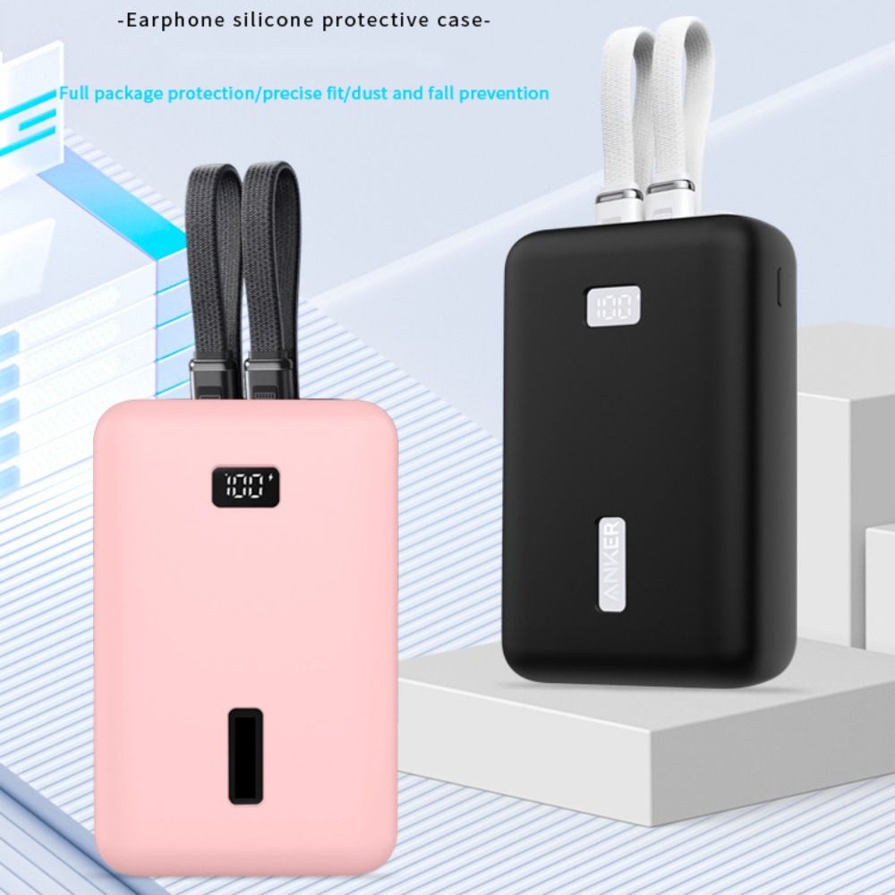 Portable Charger 20000Mah - Silikon Taşınabilir Şarj Cihazı Koruyucu Kılıf