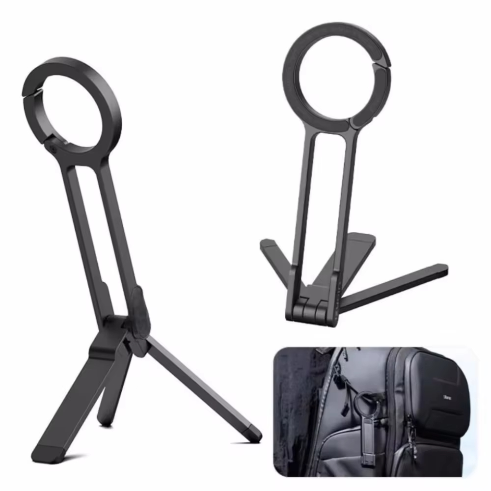 Phone Accessories For Photography - Katlanabilir Telefon Tripod'u Karabina Bağlantılı iPhone