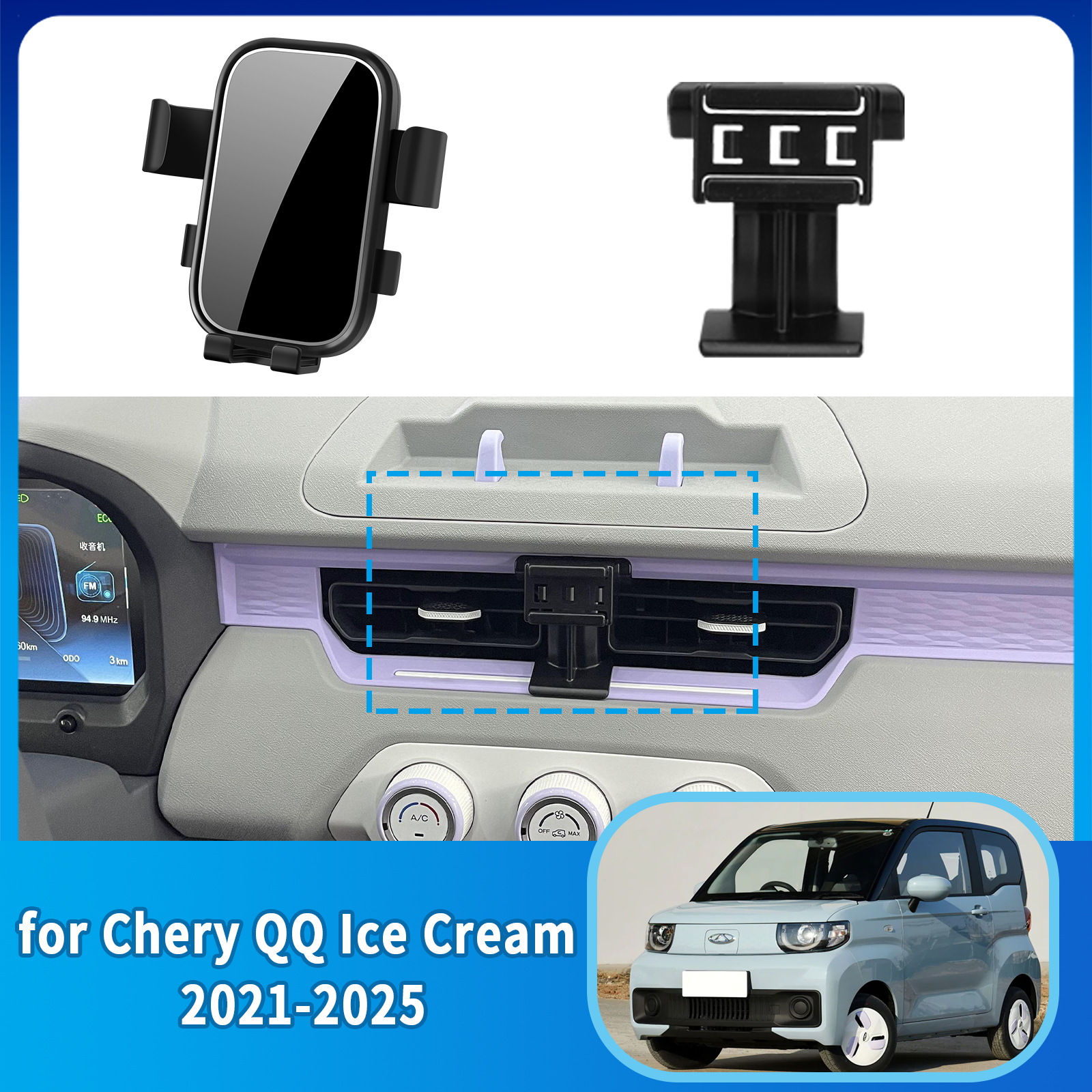 Qq Phone Accessories - Aksesuarları araba cep telefonu tutucu Chery