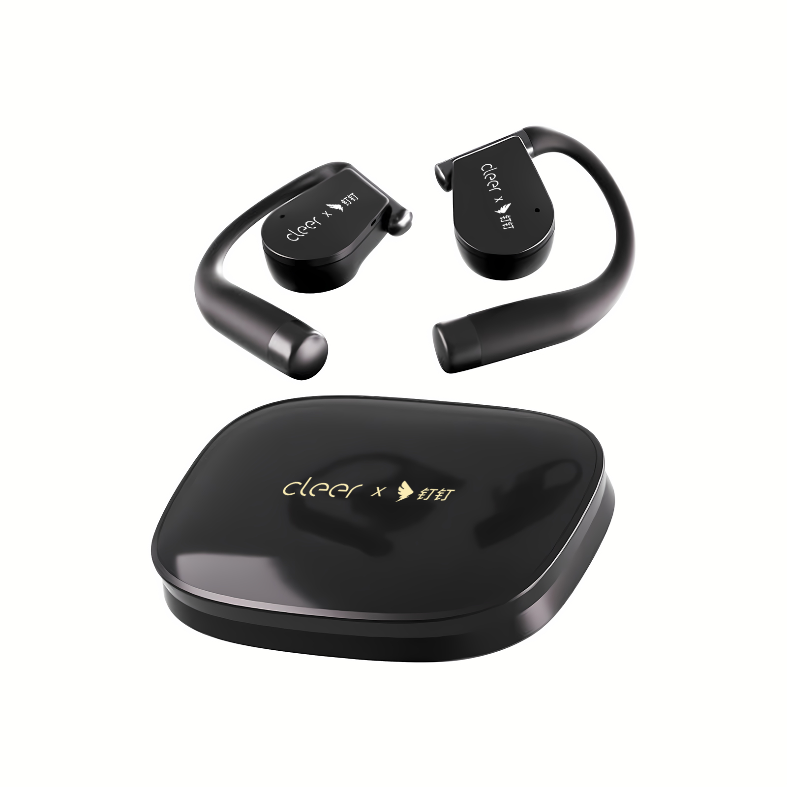 Wireless Earbuds Case - DingTalk H1 AI Kulaklıkları, Açık Kulaklı