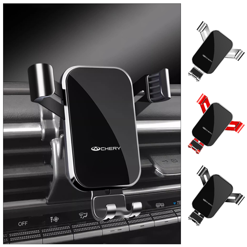 Qq Phone Accessories - Araba Havalandırma Menfezleri Telefon Tutucu Metal