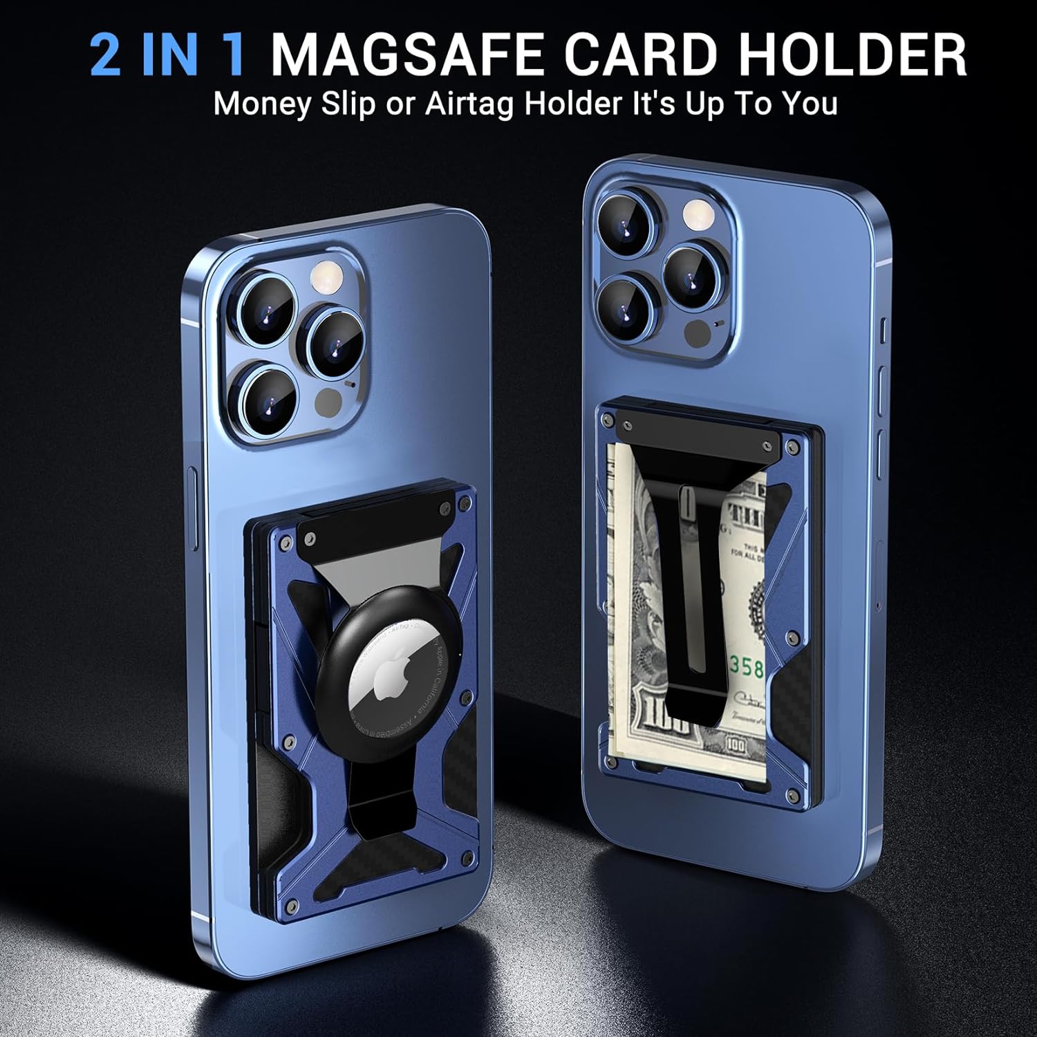Phone Accessories Business - MagSafe Cüzdan Para Klipsi, AirTag Tutucu