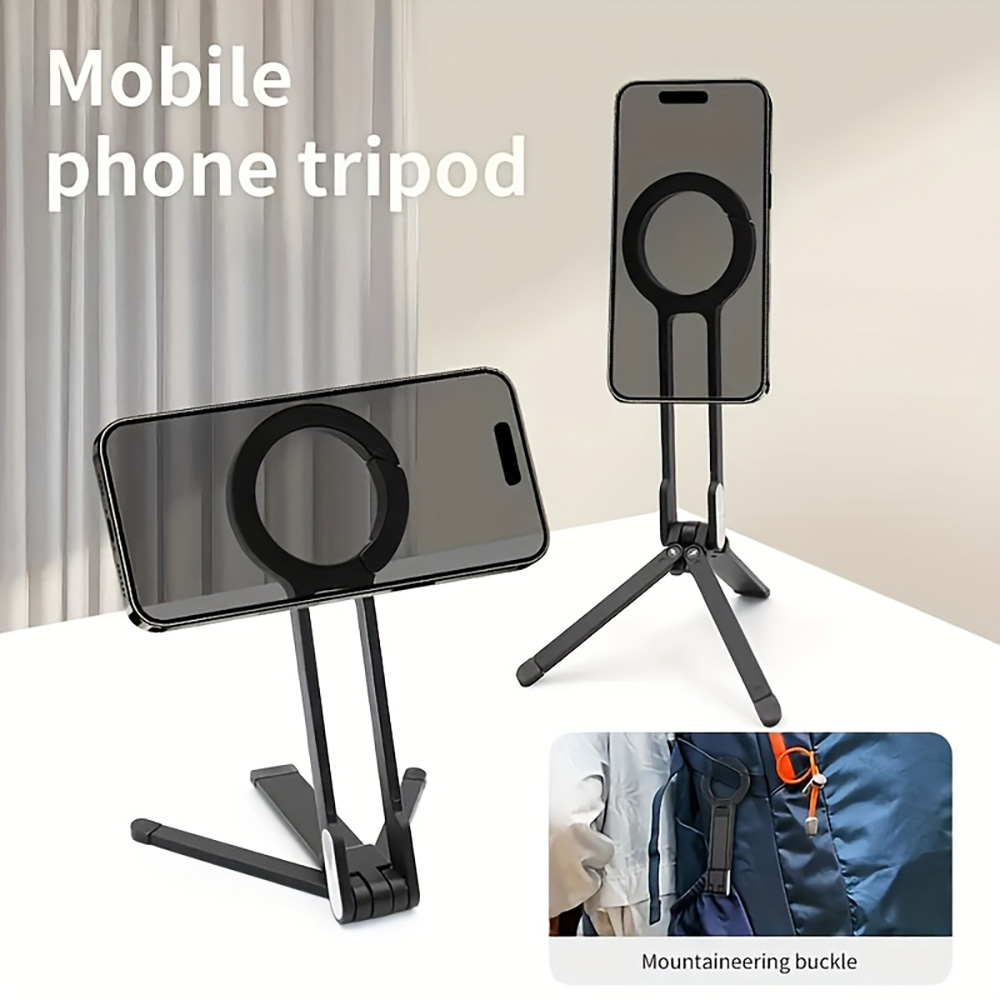 Phone Accessories For Photography - Karabina Cep Telefonu Tripod Manyetik Tutucu