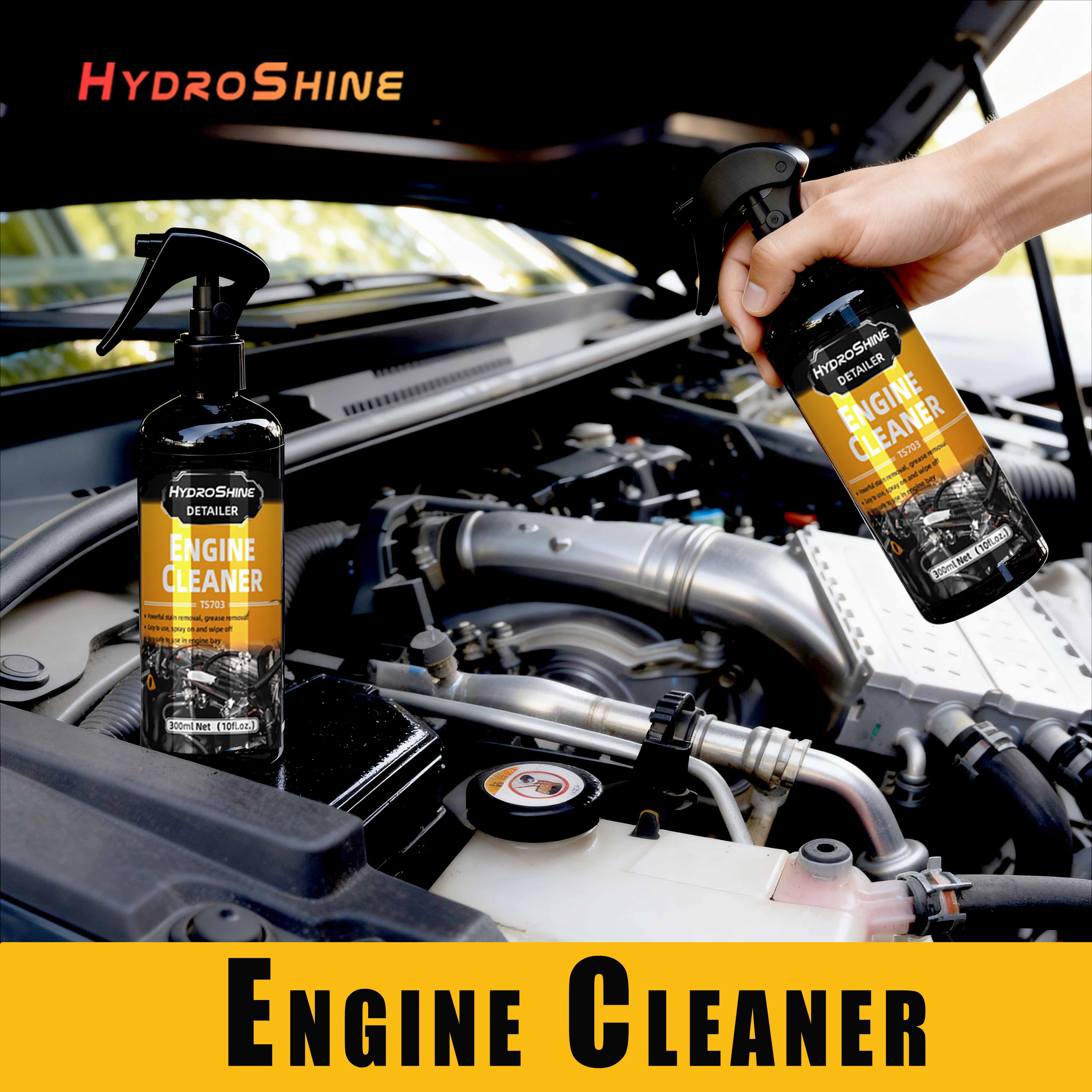 Screen Cleaner Spray - Hydroshine Motor Bölmesi Temizleyici Bakım Ağır