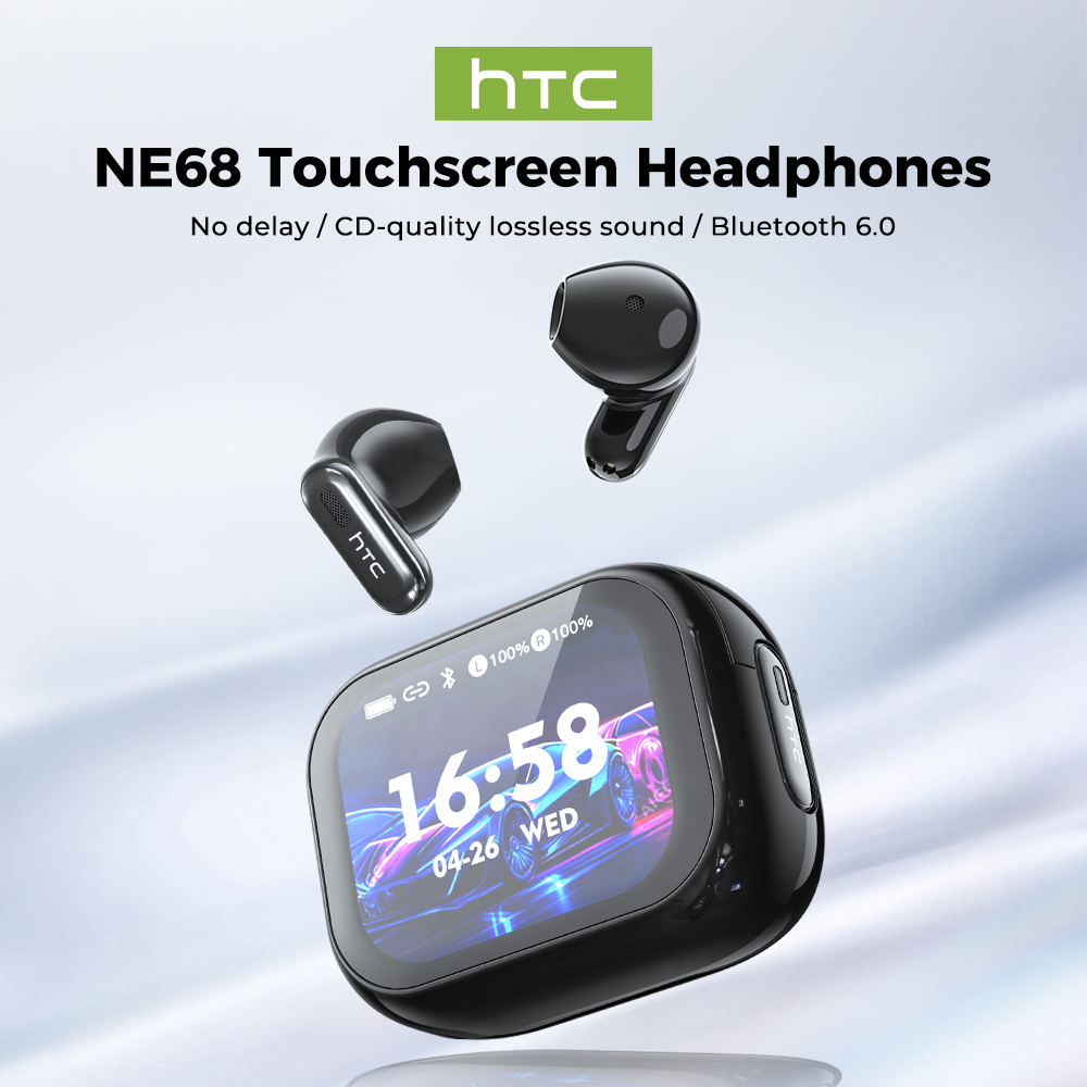 Wireless Earbuds Case - HTC NE68 Kablosuz Bluetooth Kulaklık Mikrofonlu