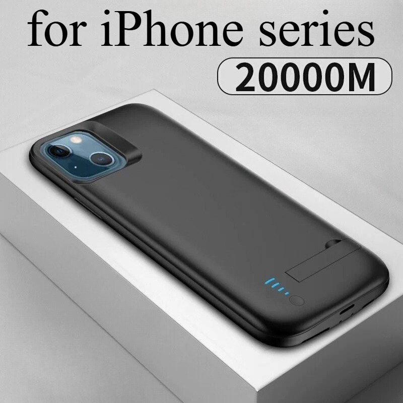 Portable Charger 20000Mah - iPhone 16 Pro Max/XR/15/14 Plus için