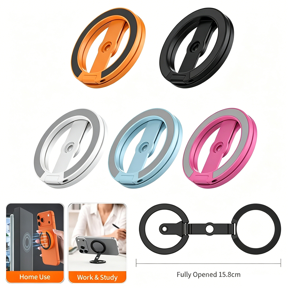 Phone Accessories For Photography - Taşınabilir Katlanabilir Çift Taraflı Manyetik Stand,