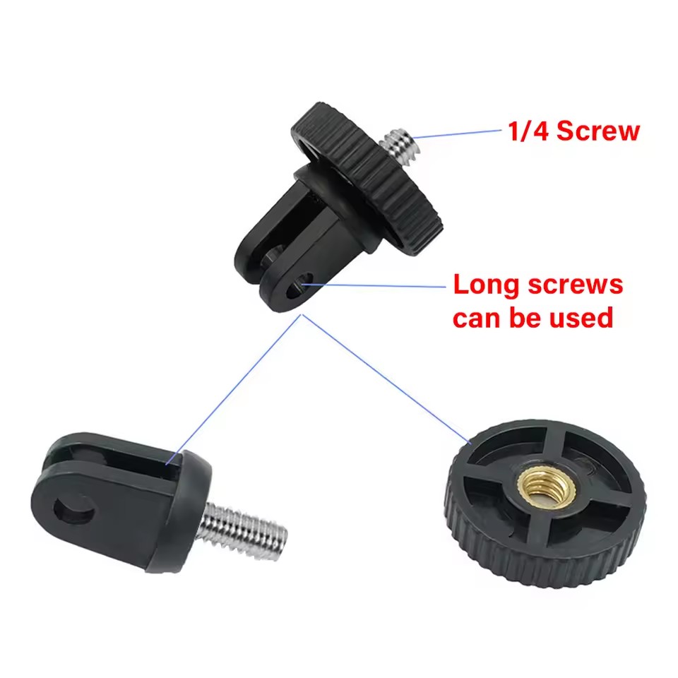 Phone Accessories For Photography - Gopro için Kamera Tripod Montaj Vidası