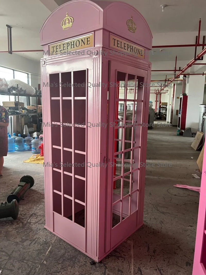 Phone Accessories London - Pembe İngiliz Telefon Kulübesi Londra Retro