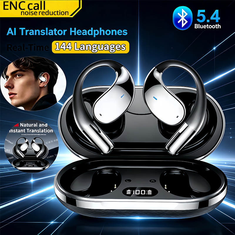 Wireless Earbuds Case - 2026 Yeni Yapay Zeka Çeviri Kulaklıkları