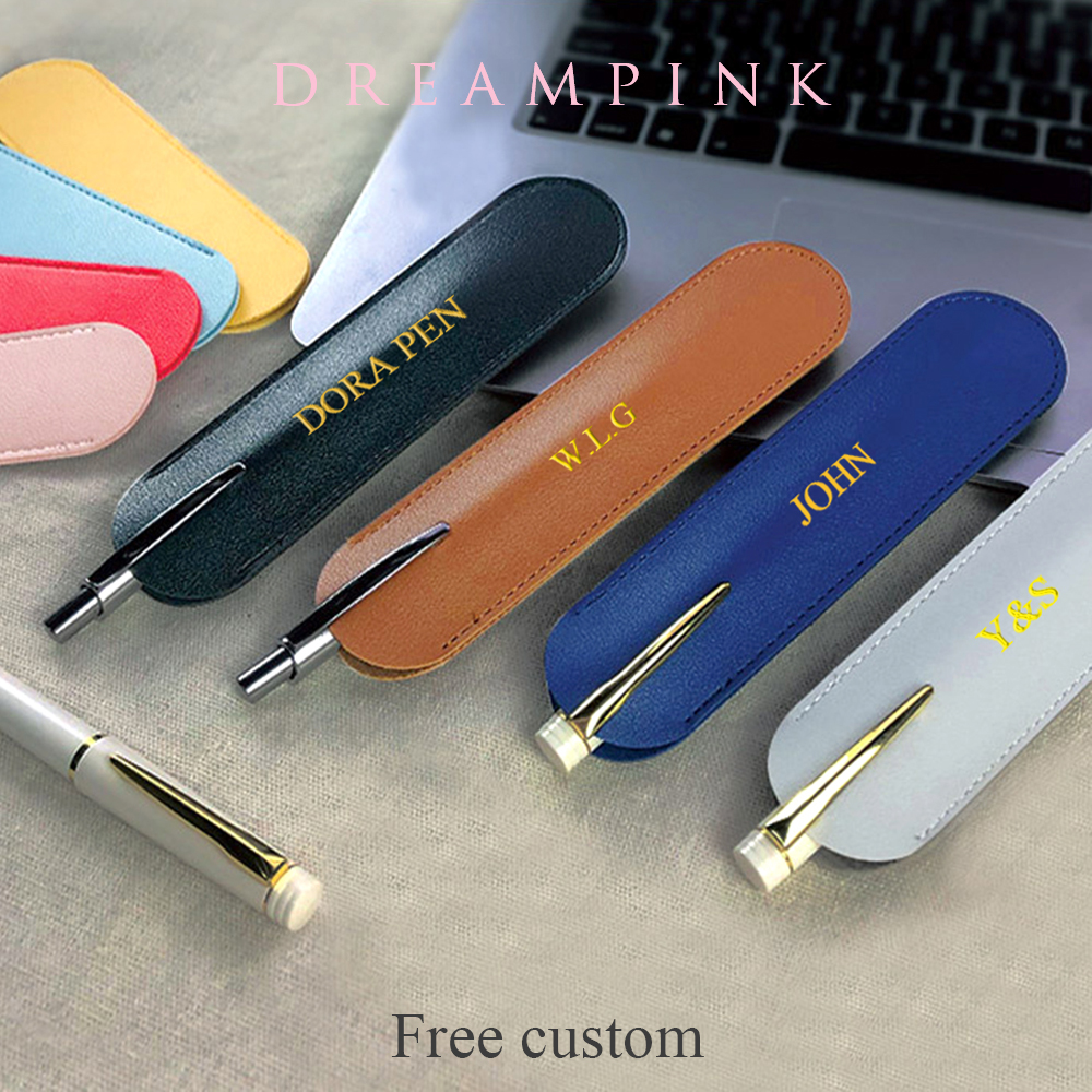 Phone Accessories Company - Özel harfler PU deri kalem kutusu