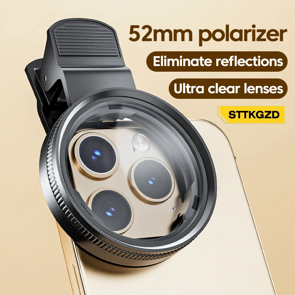 Phone Accessories For Photography - Yeni 52mm CPL Cep Telefonu Lens