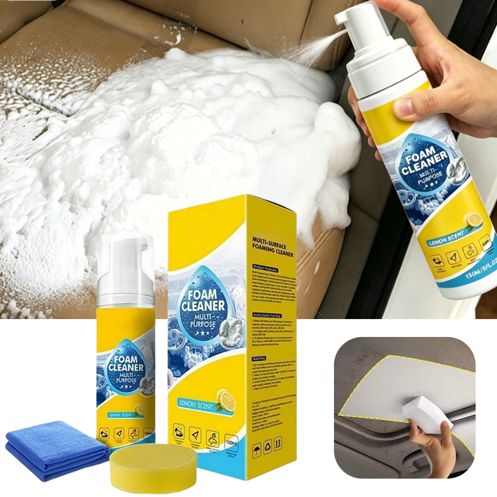 Screen Cleaner Spray - Çoklu Enzimli Köpük Temizleyici Araba İçi