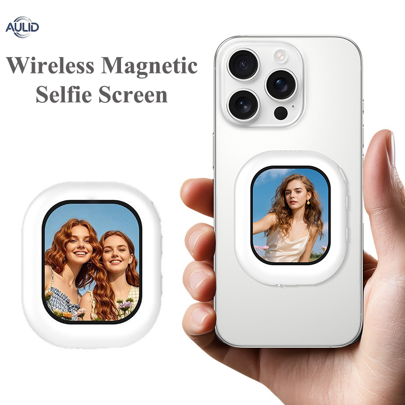 Phone Accessories For Photography - Kablosuz Mini Manyetik Selfie Ekran Monitörü