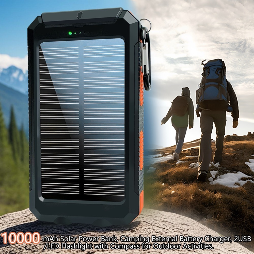 Solar Power Bank10000/20000MAH - Portable Charger 20000Mah incelemesi ve fiyatı