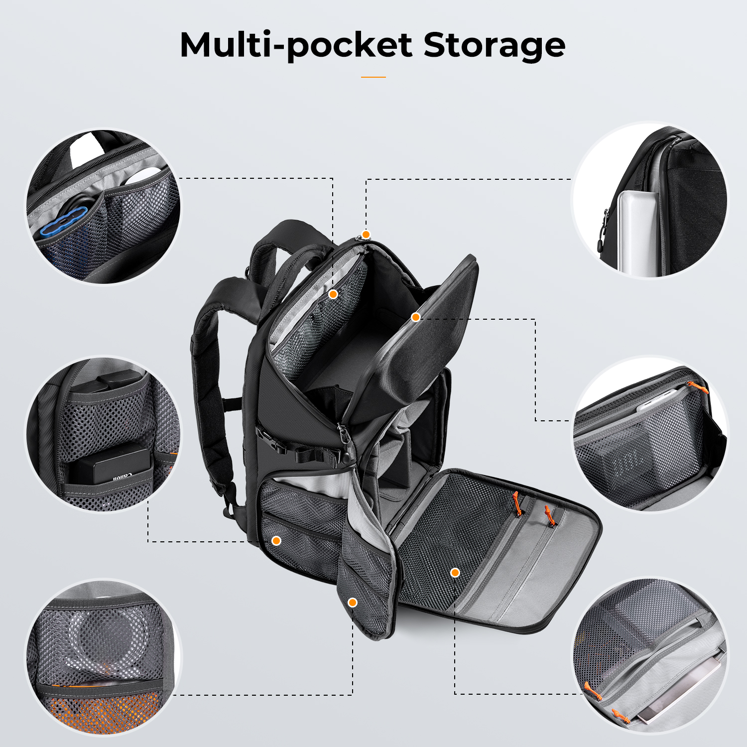 K&F CONCEPT 20L Kamera Sırt Ça - Phone Accessories For Photography incelemesi ve fiyatı