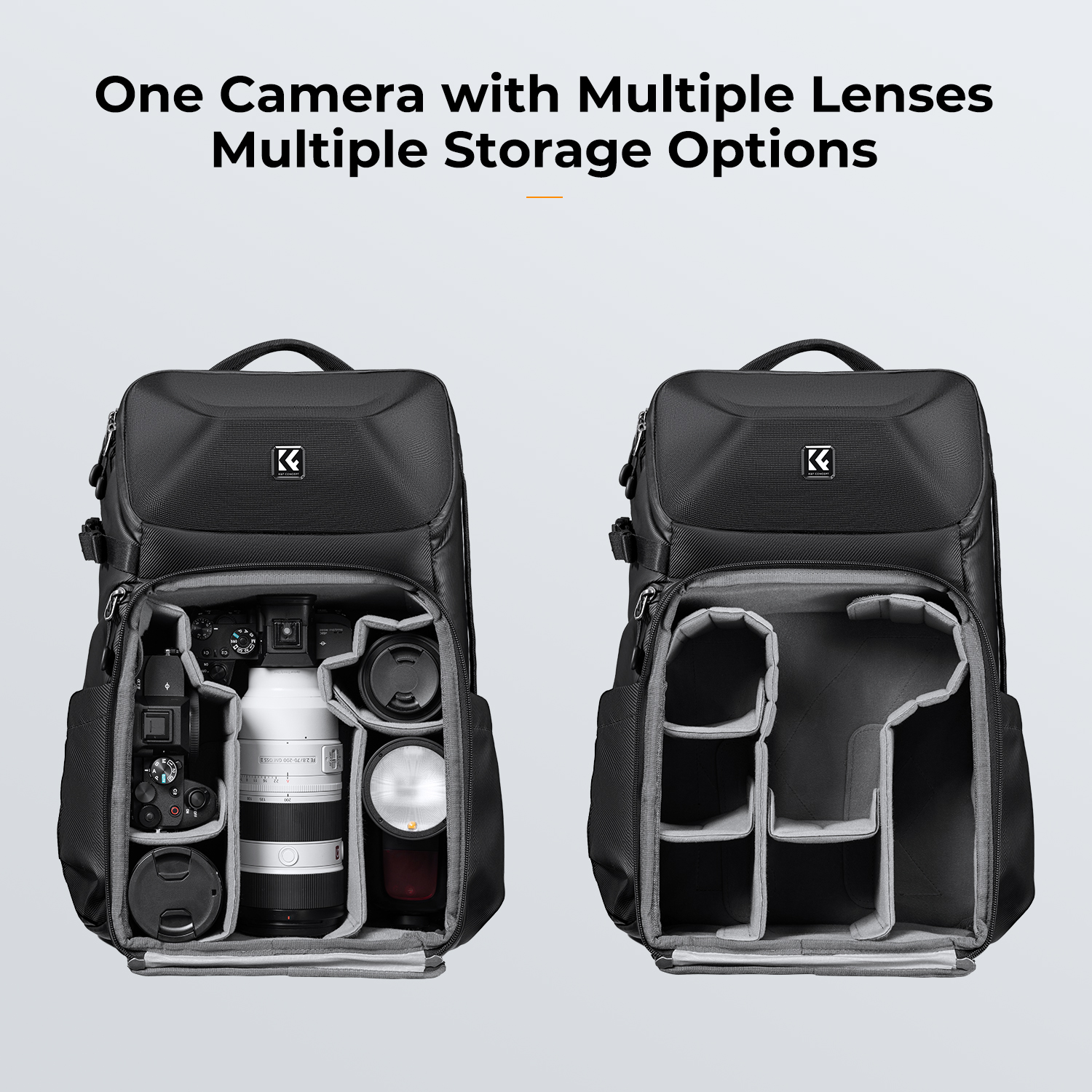 K&F CONCEPT 20L Kamera Sırt Ça - Phone Accessories For Photography incelemesi ve fiyatı