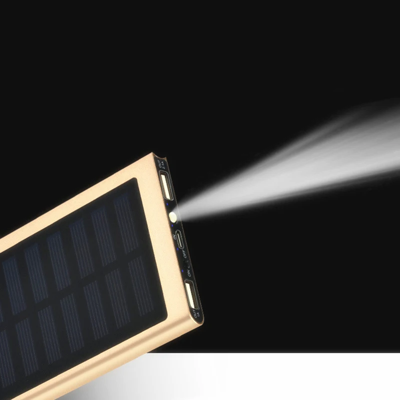 20000mAh Güneş Enerjisi Bankas - Portable Charger 20000Mah incelemesi ve fiyatı