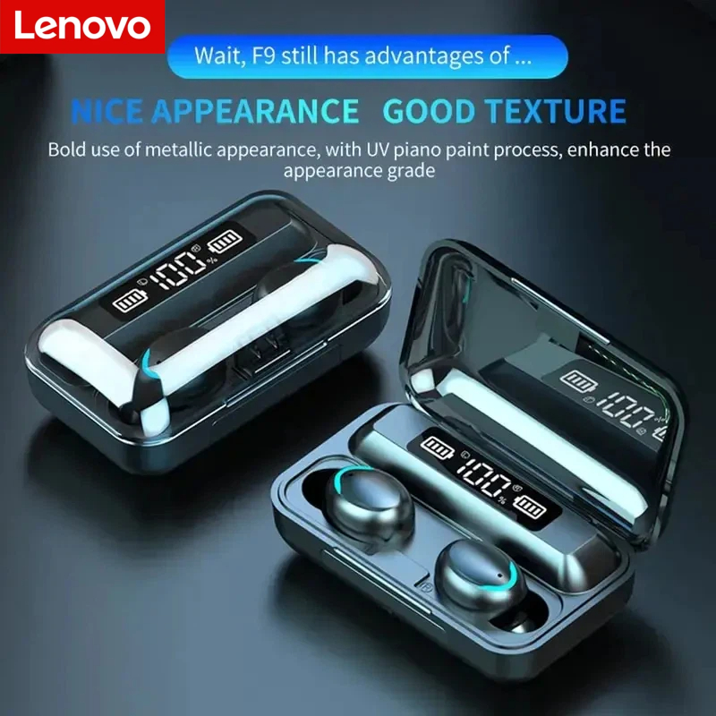 Lenovo F9 Bluetooth Kablosuz K - Wireless Earbuds Case incelemesi ve fiyatı