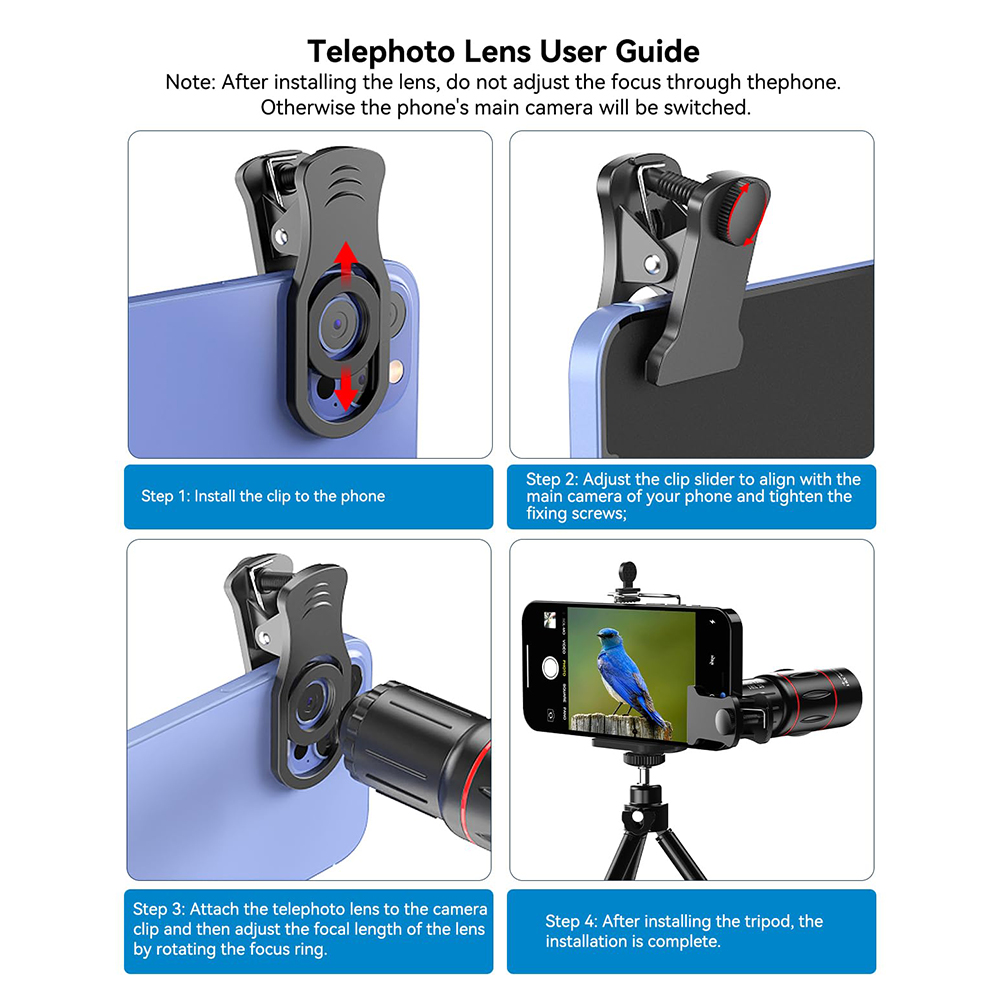 18/36/64X Cep Telefonu Kamera  - Lens Camera Clip incelemesi ve fiyatı