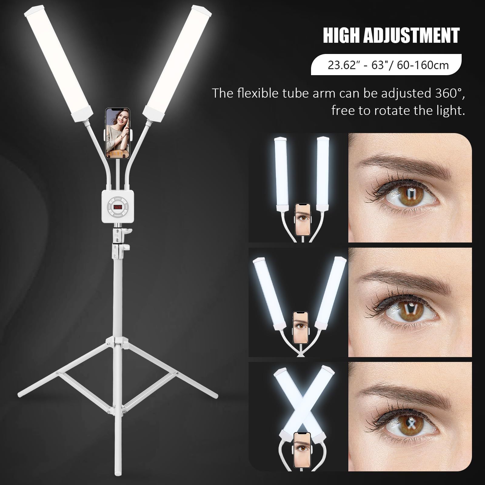 50W Çift Kollu LED Dolgu Işığı - Led Strip Selfie incelemesi ve fiyatı