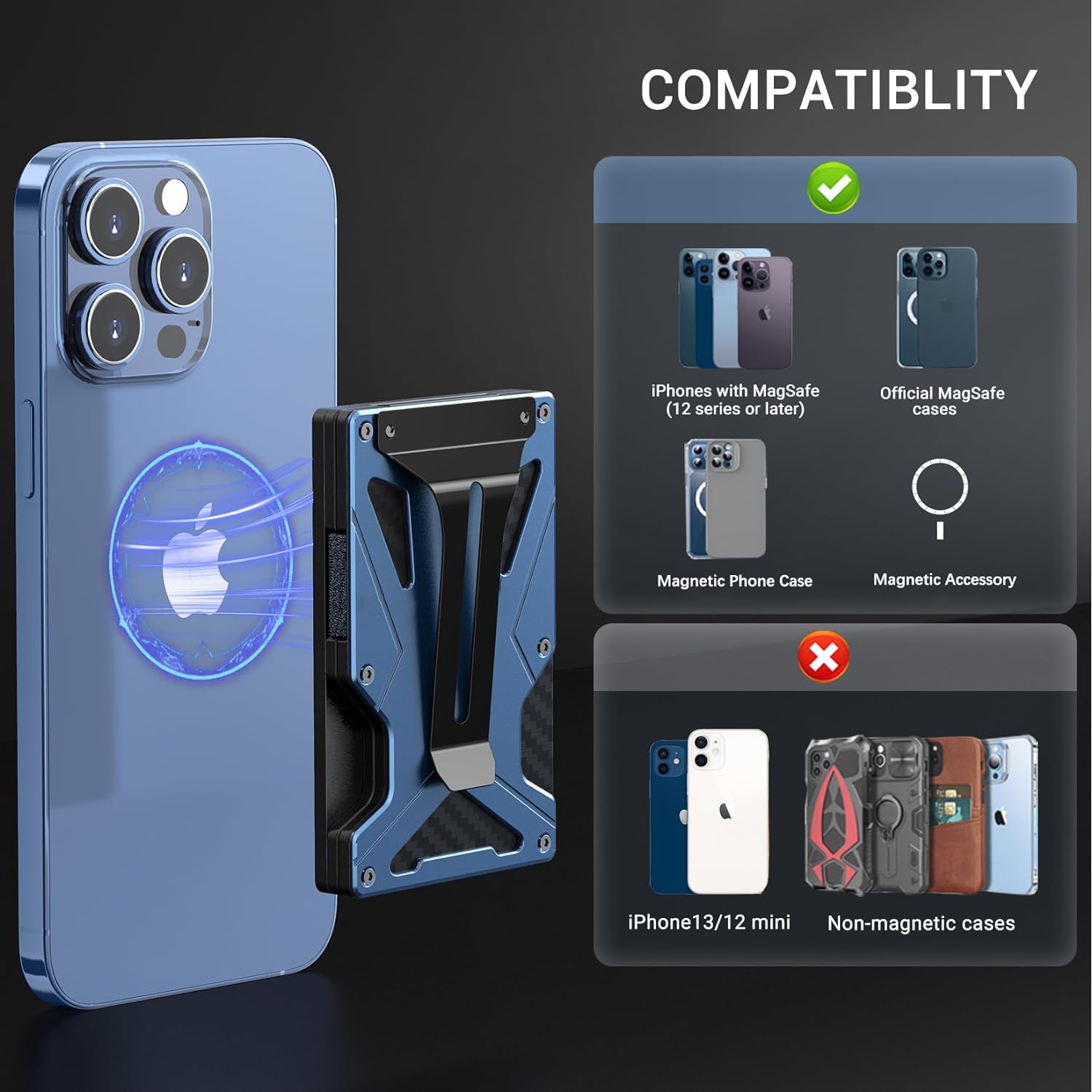 MagSafe Cüzdan Para Klipsi, Ai - Phone Accessories Business incelemesi ve fiyatı