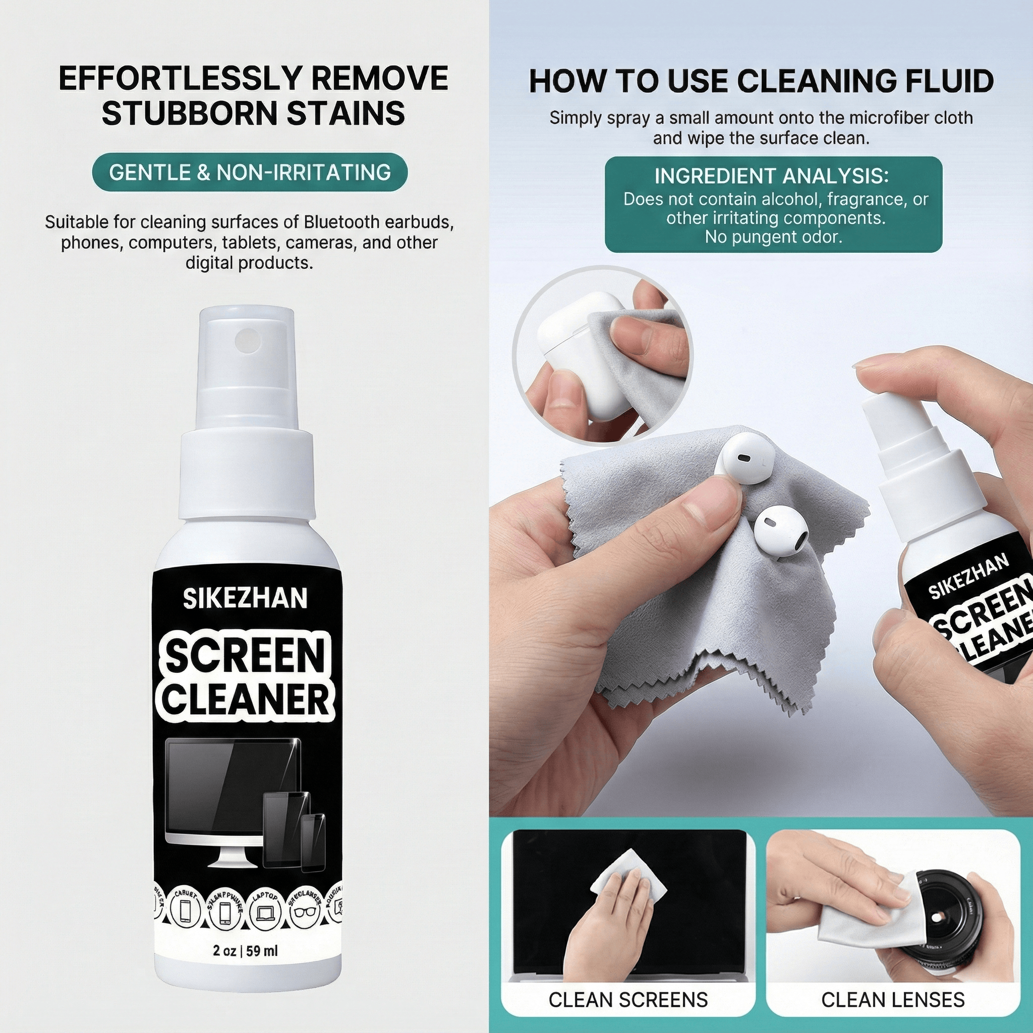 iPhone AirPods için Hepsi Bir  - Screen Cleaner Spray incelemesi ve fiyatı