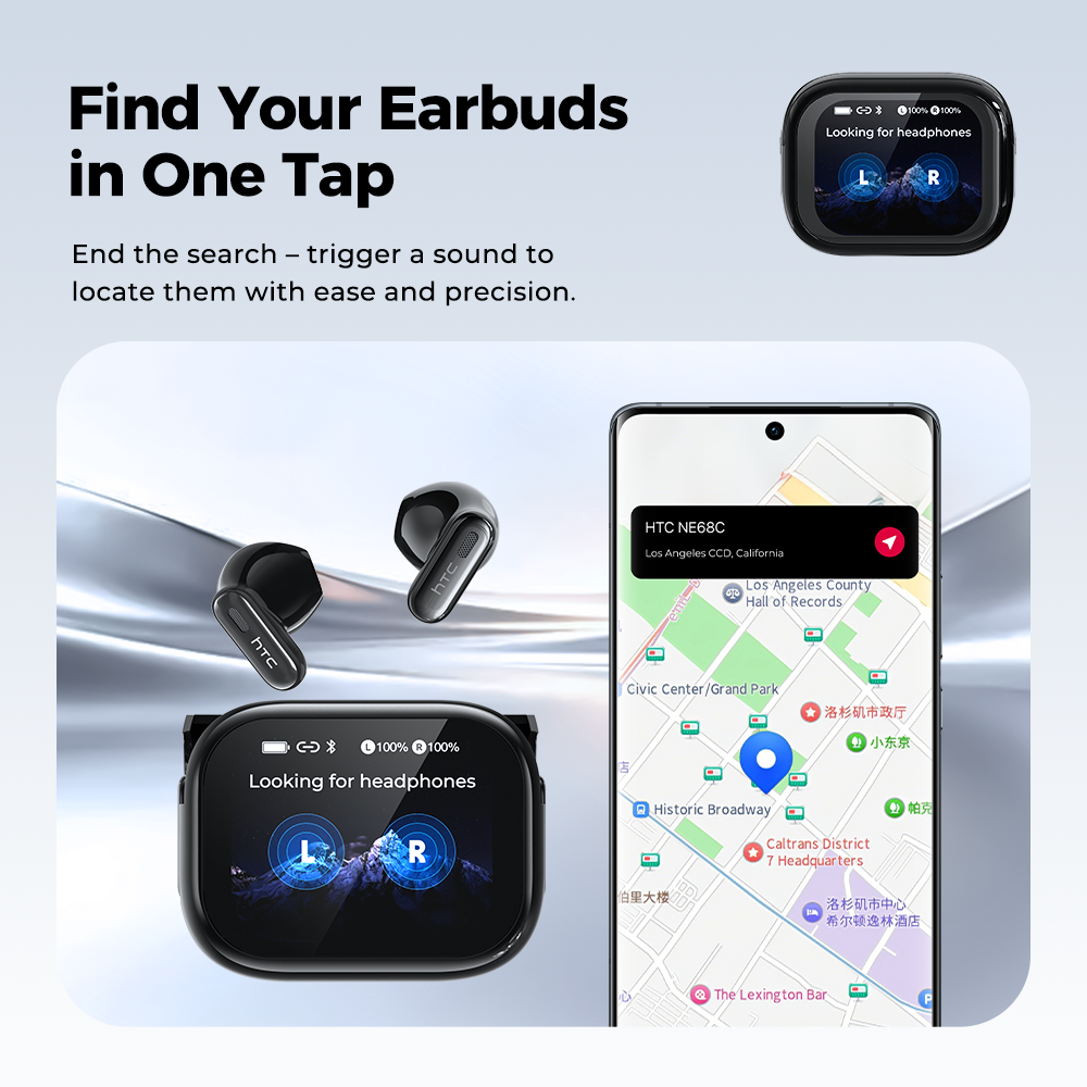 HTC NE68 Kablosuz Bluetooth Ku - Wireless Earbuds Case incelemesi ve fiyatı
