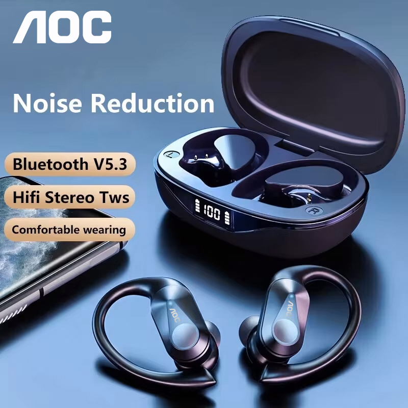 AOC Spor Kulaklık Kablosuz Blu - Wireless Earbuds Case incelemesi ve fiyatı