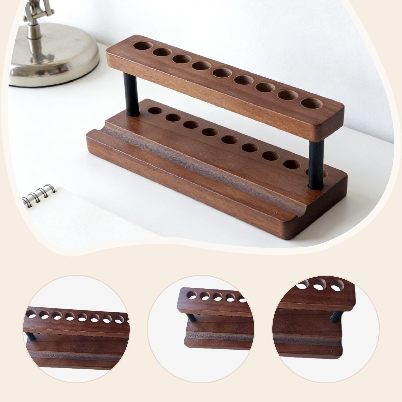 Kalem Teşhir Rafı Ahşap 9 Yuva - Phone Accessories Rack Display incelemesi ve fiyatı