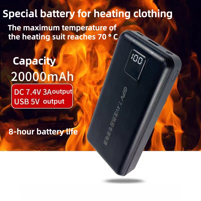 Yeni Büyük Kapasiteli 7.4V/3A/ - Portable Charger 20000Mah incelemesi ve fiyatı