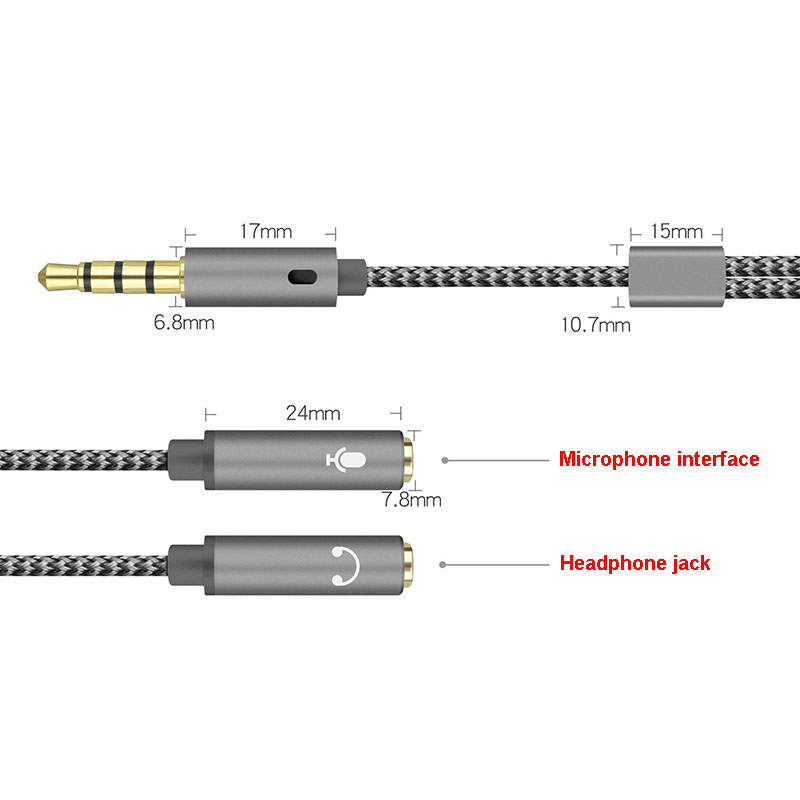 3.5mm ses dağıtıcı kablosu Y J - Earphone Splitter Jack incelemesi ve fiyatı