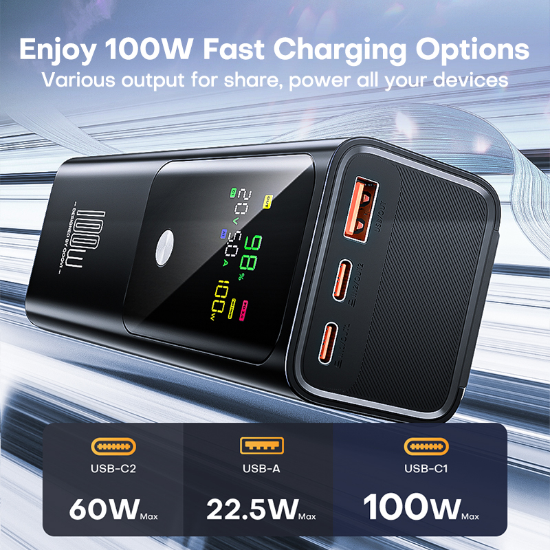 QOOVI PD 100W güç bankası 2000 - Portable Charger 20000Mah incelemesi ve fiyatı