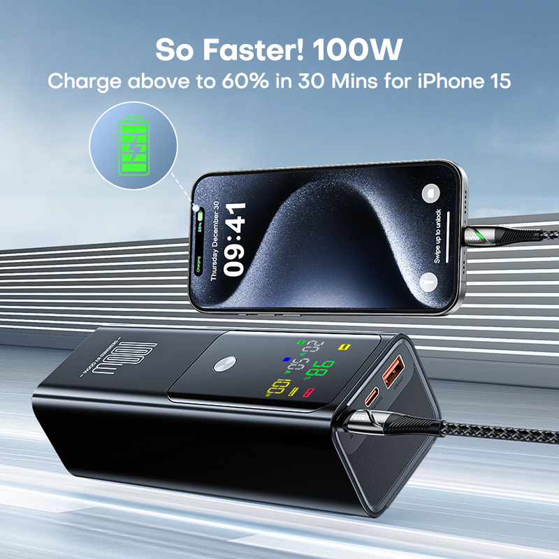 QOOVI PD 100W güç bankası 2000 - Portable Charger 20000Mah incelemesi ve fiyatı