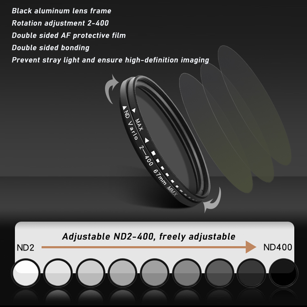 67mm Klipsli ND2-400 Telefon K - Lens Camera Clip incelemesi ve fiyatı