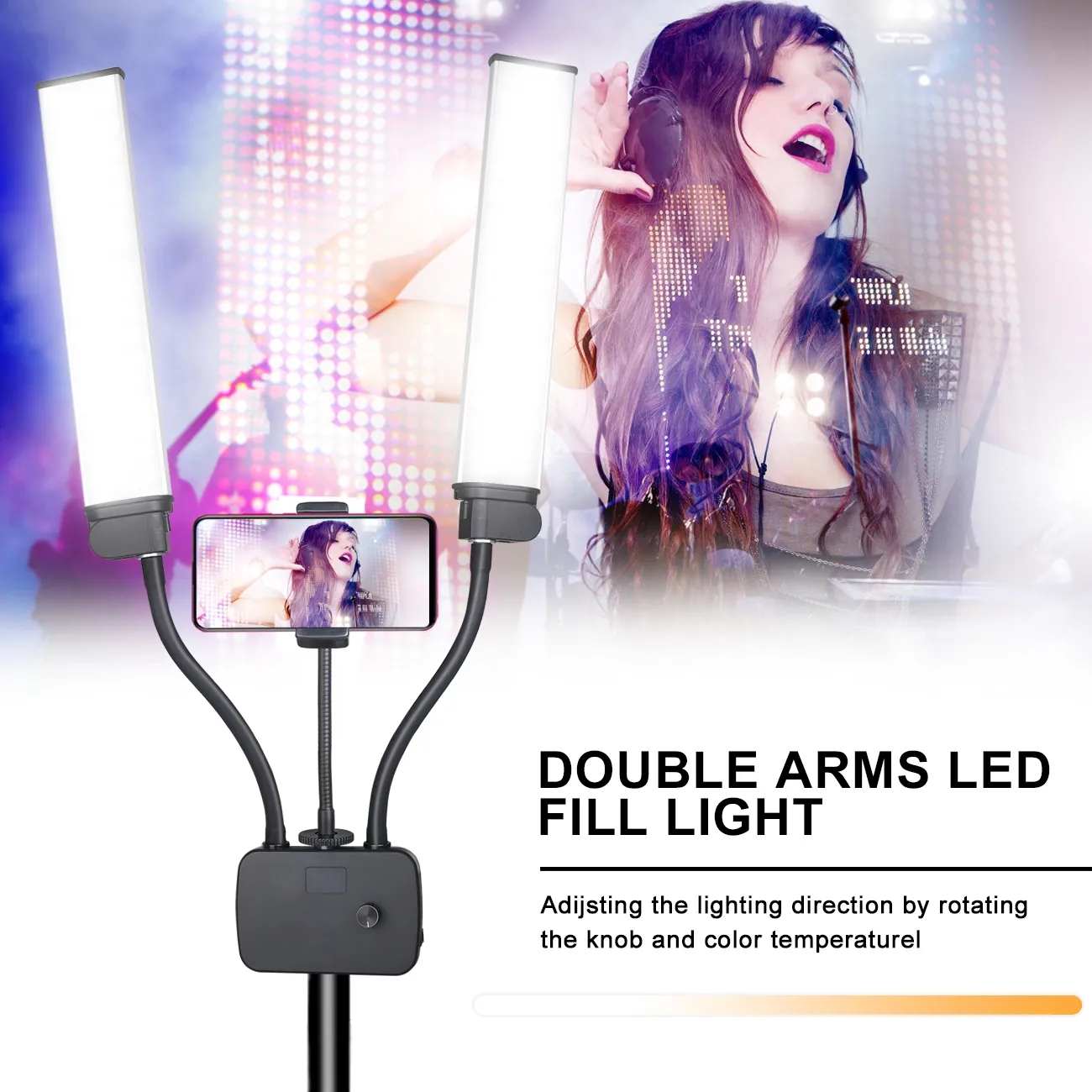 Tripod Uzun Şeritler ile 45W Ç - Led Strip Selfie incelemesi ve fiyatı