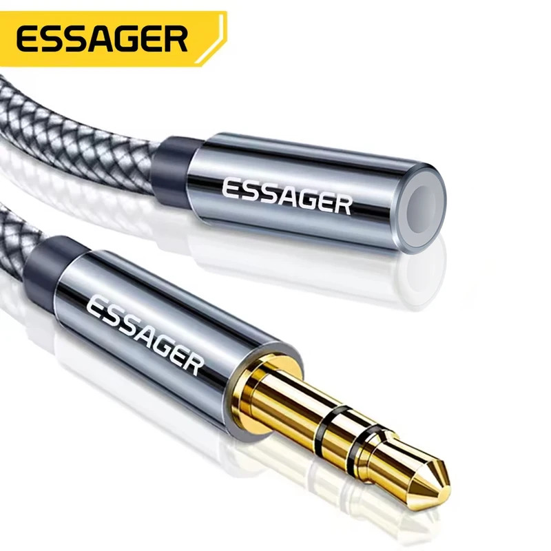 Essager 3.5mm Ses Aux Kablosu  - Earphone Splitter Jack incelemesi ve fiyatı