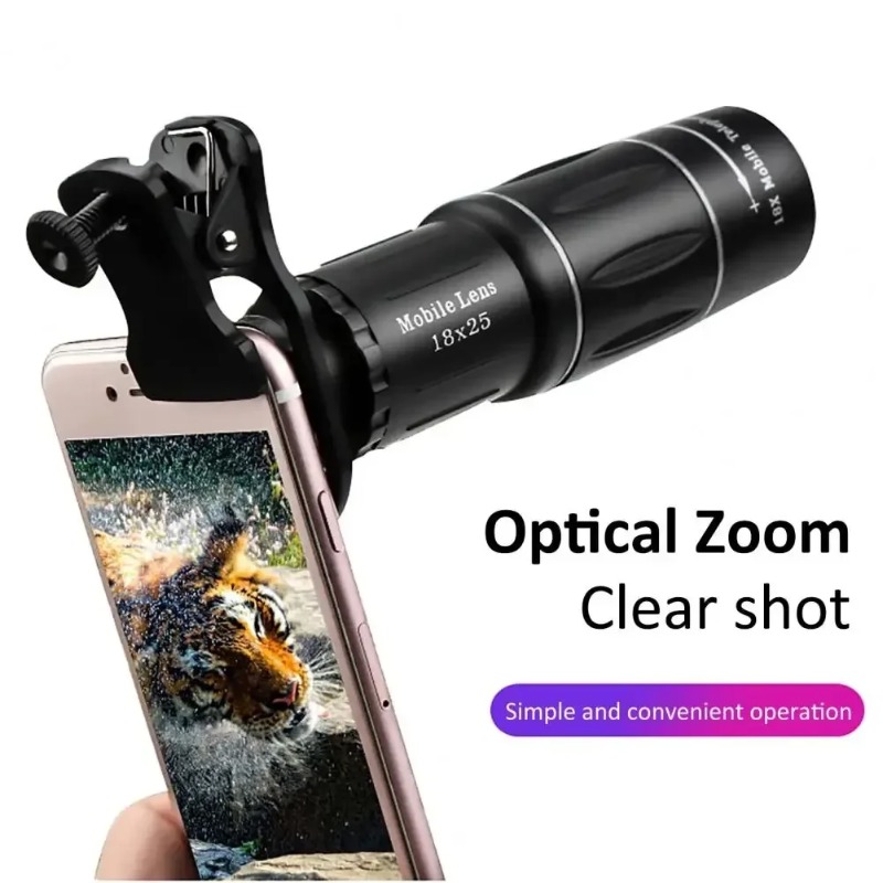 Konserler için Evrensel 18x Bü - Lens Camera Clip incelemesi ve fiyatı