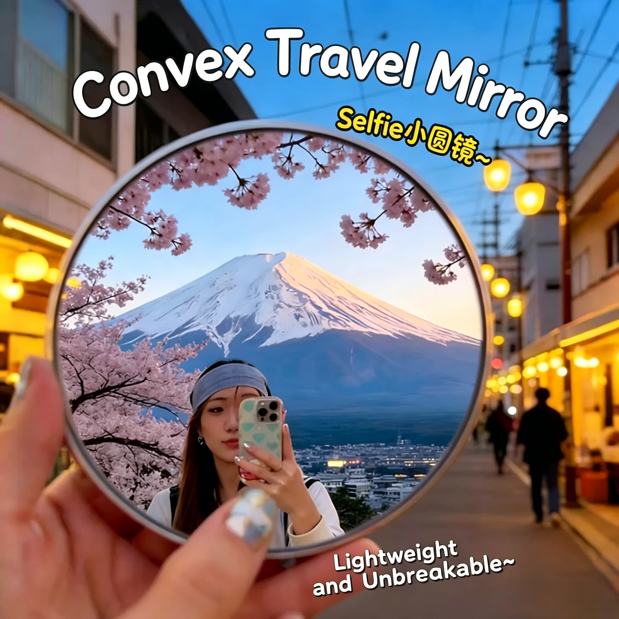 Mini Yuvarlak Selfie Ayna Seti - Phone Accessories For Photography incelemesi ve fiyatı