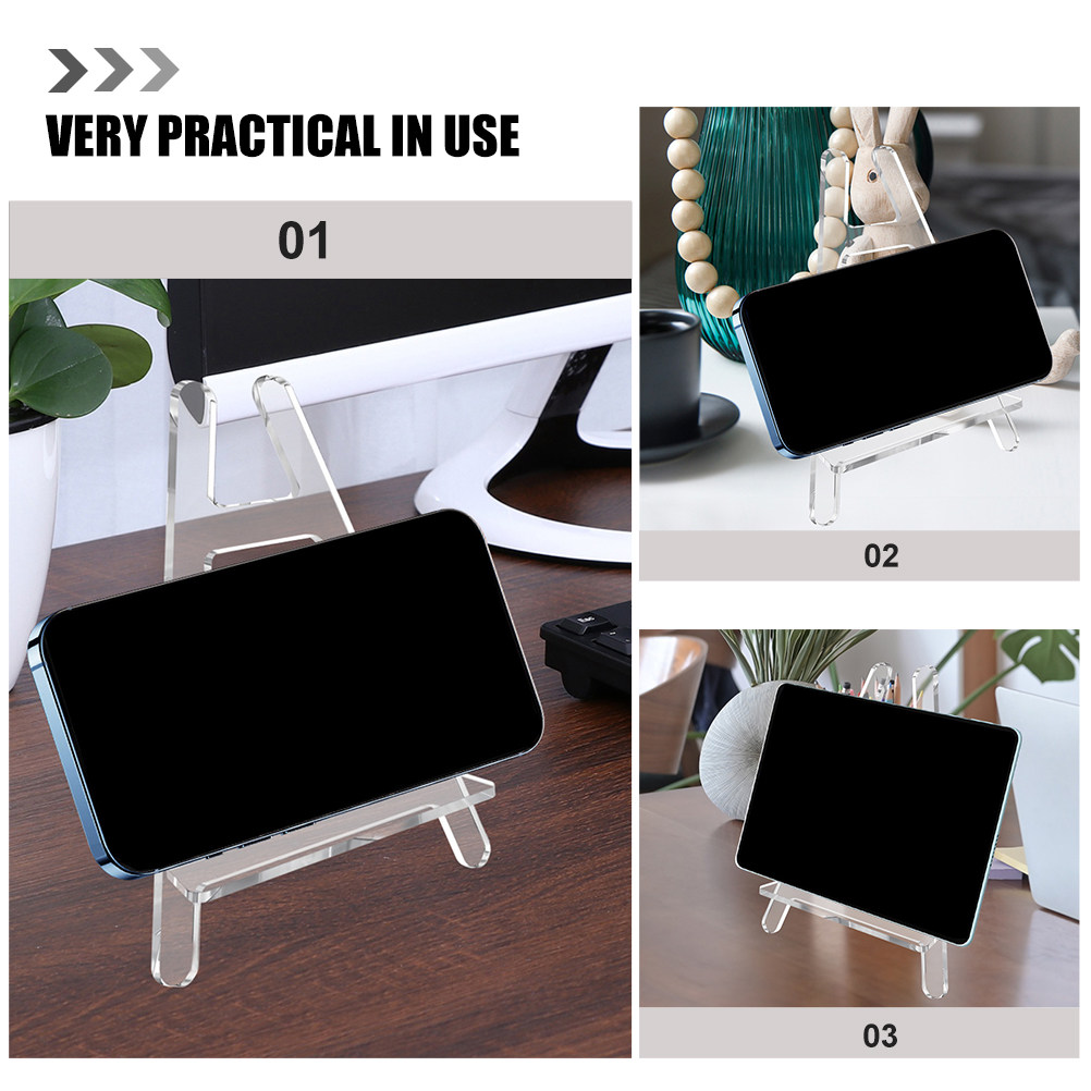 2 adet akrilik cep telefonu st - Phone Accessories Rack Display incelemesi ve fiyatı