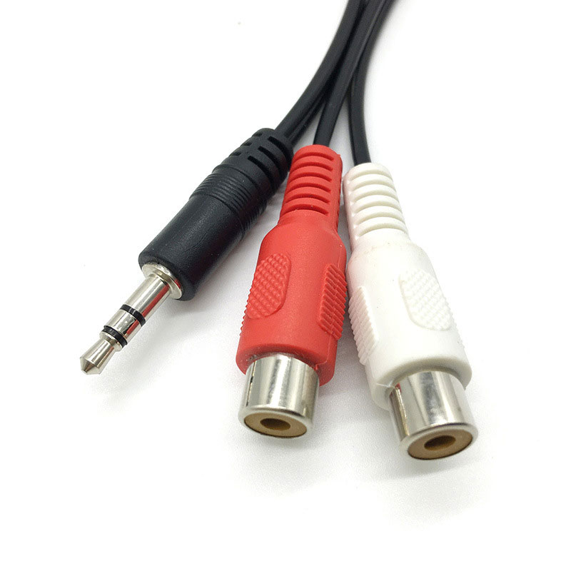 3.5 Jack erkek 2RCA 2AV kadın  - Earphone Splitter Jack incelemesi ve fiyatı