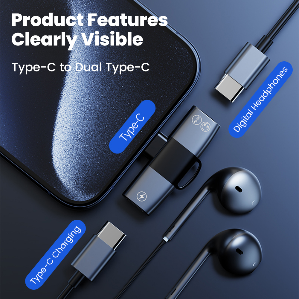 2 in 1 Tip C Ses Adaptörü USB  - Earphone Splitter Jack incelemesi ve fiyatı