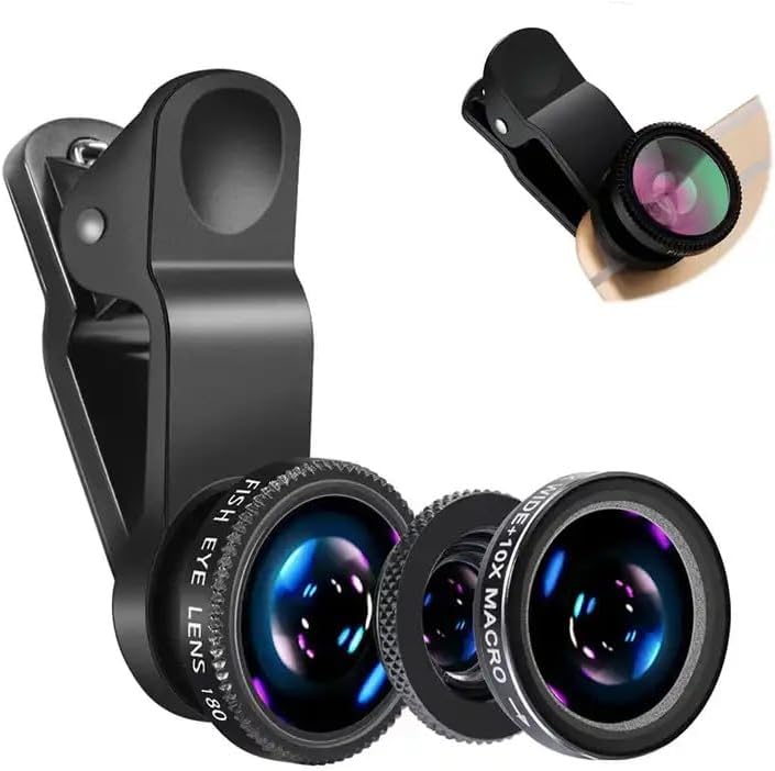iPhone Xiaomi Redmi için 3'ü 1 - Lens Camera Clip incelemesi ve fiyatı