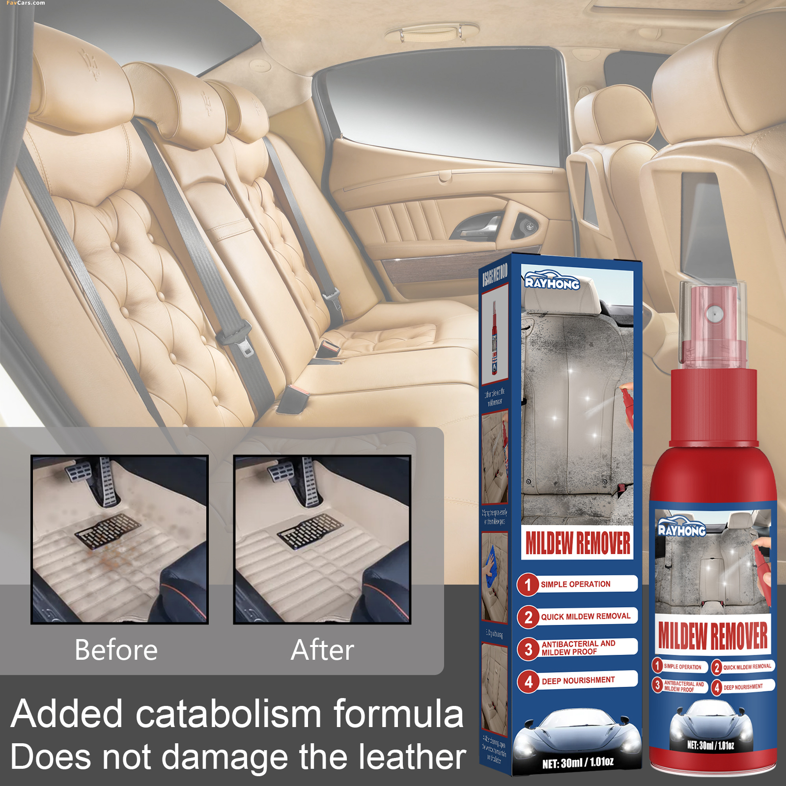 Araba Küf Giderici Sprey Çok F - Screen Cleaner Spray incelemesi ve fiyatı